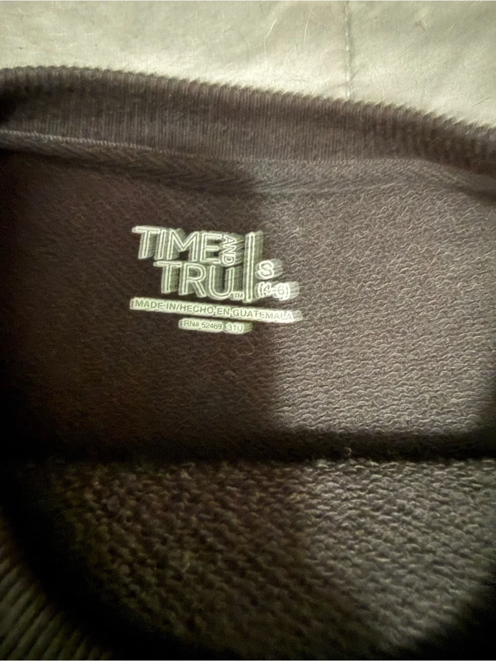 Time and Tru Black Knit Pencil Skirt